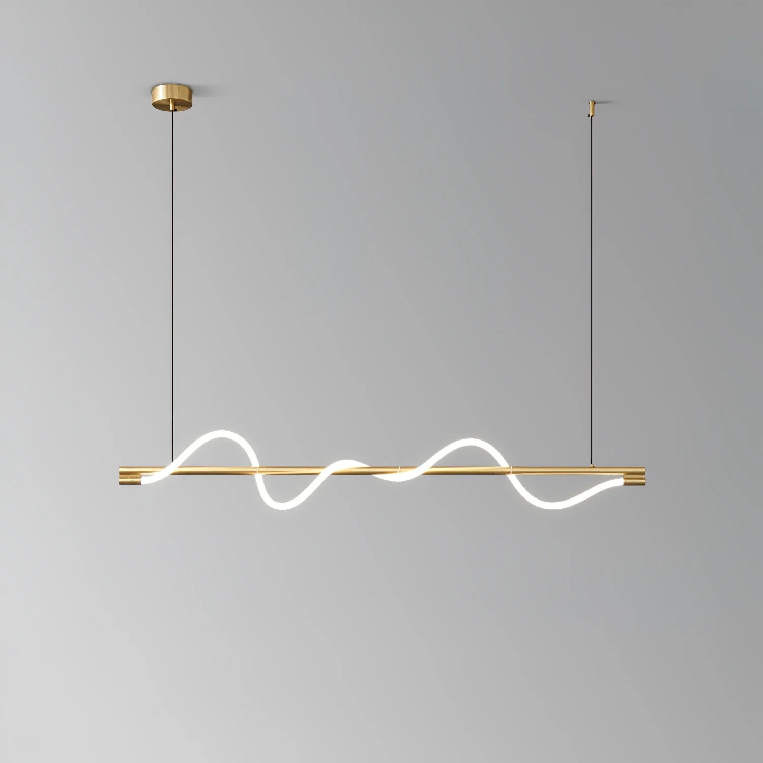 Hortum Tavan Aydınlatması-Avize-Rose Lighting-Yemek Masası Avizesi-NowShopFun
