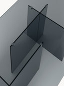 Anouk Modern Cam Yemek Masası 180x90 cm Şık Tasarım