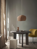 Velotti Masif Kayın Ahşap Yemek Masası 114x105 cm