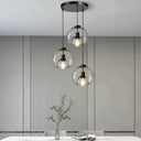 Hydrix 3'lü Cam Sarkıt Avize