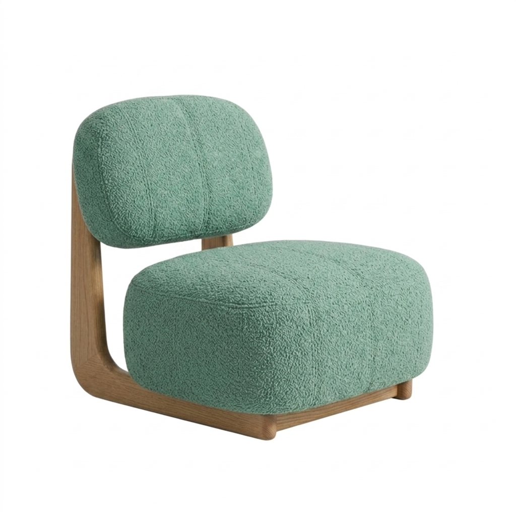 Hygge Mint Yeşili %100 Dokuma Berjer