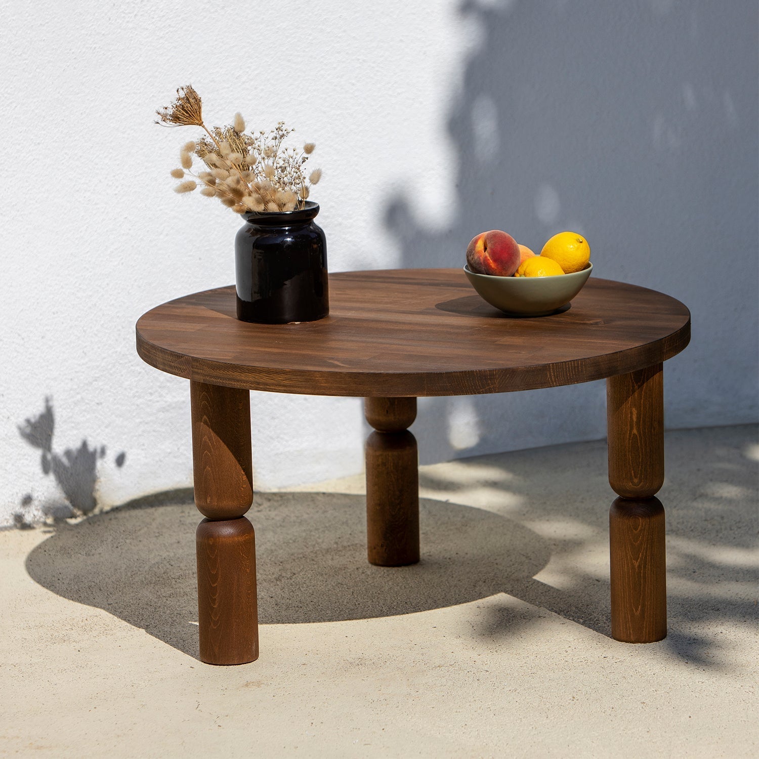 İda Sehpa / Masif 70 Cm.