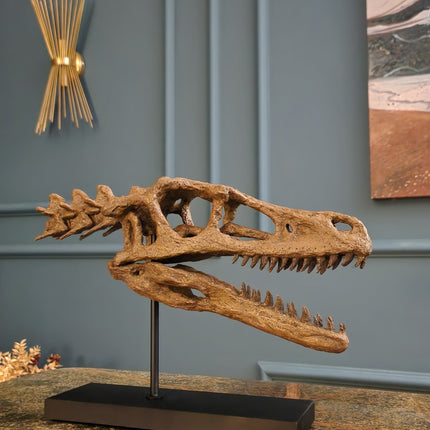 Velociraptor Fosil Heykeli