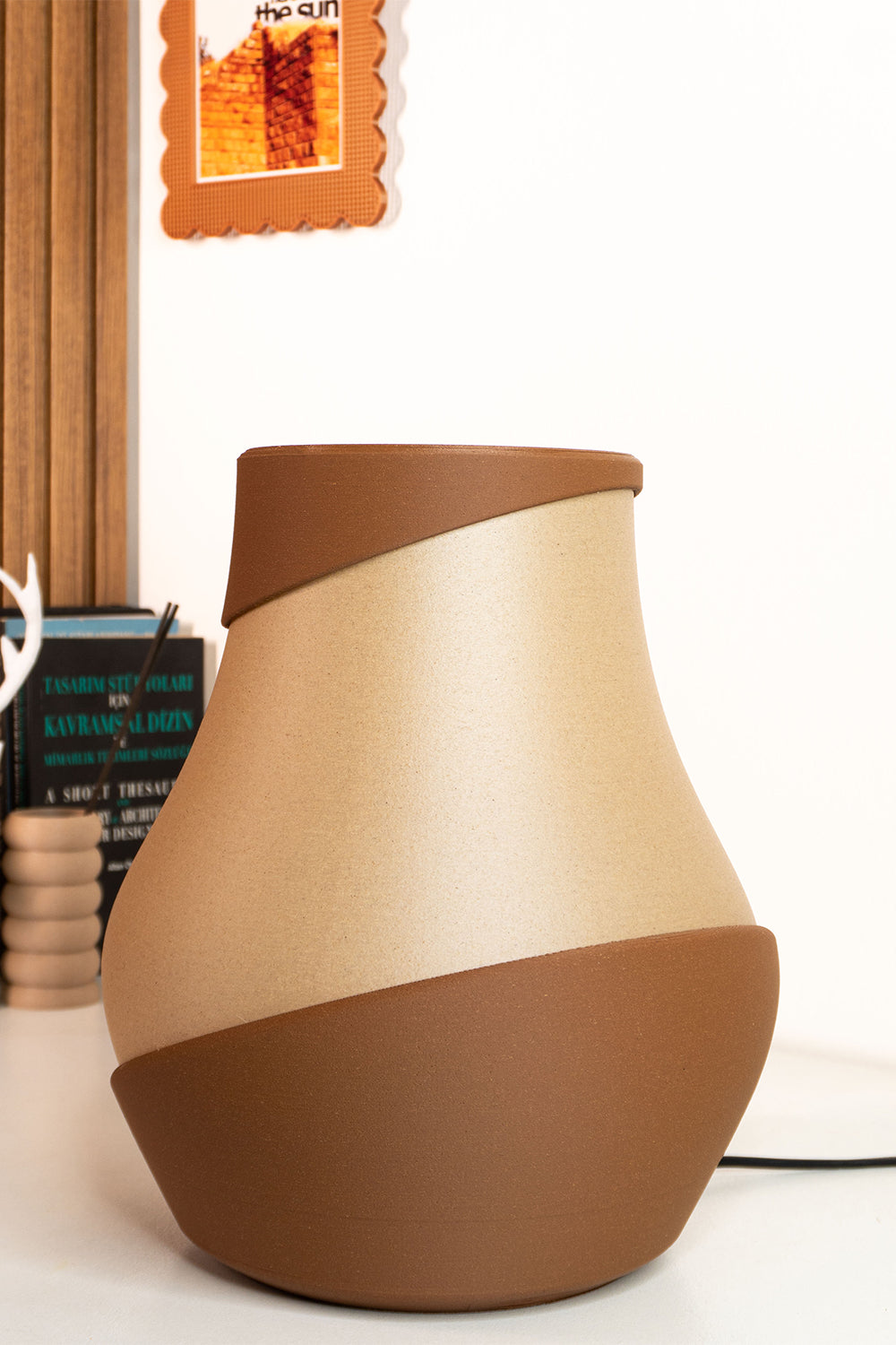 İgnis Ahşap Yer Lambası