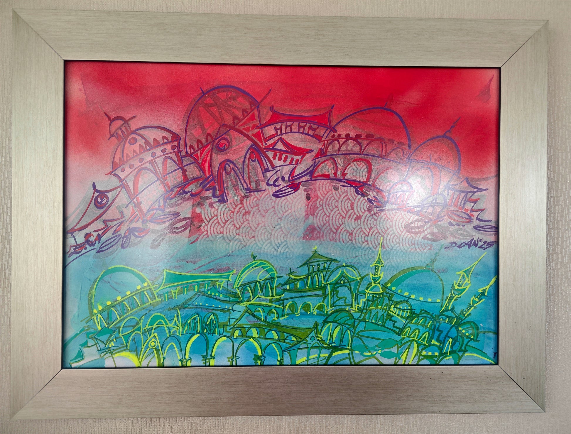 “İki Zamanlı İstanbul” Tablo