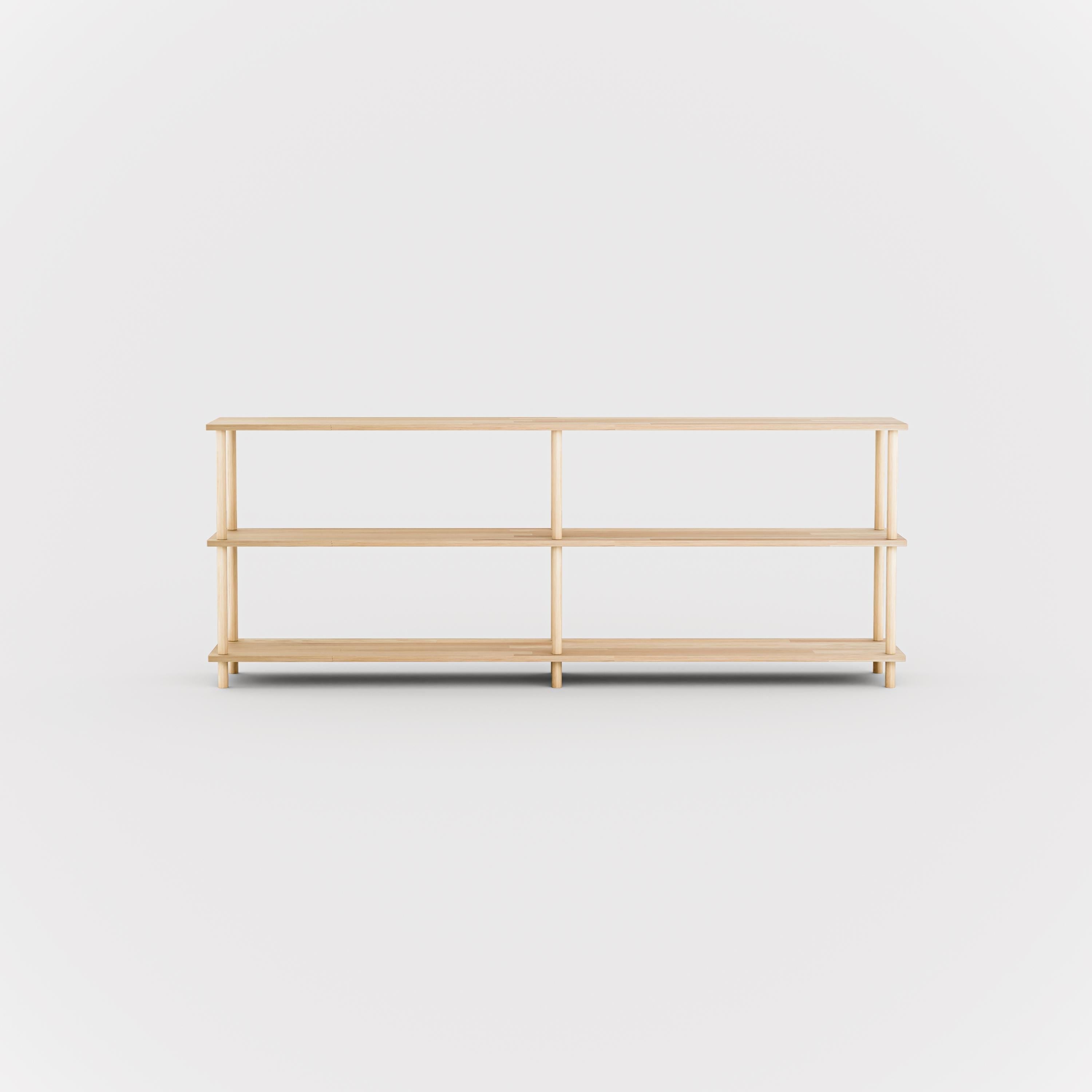 Solid Wood 3 Shelf Bookcase