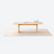 Masif Ahşap Minimalist Orta Sehpa