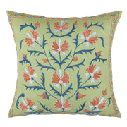 Ildır Çiçekli El Yapımı Kırlent 50x50 cm-Yastık & Kırlent-Soho Antiq-NowShopFun