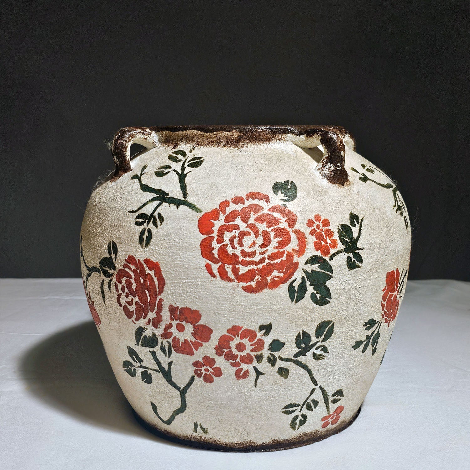 İlkbahar Vazo No06-Vazo-D&G Terracotta Studyo-NowShopFun
