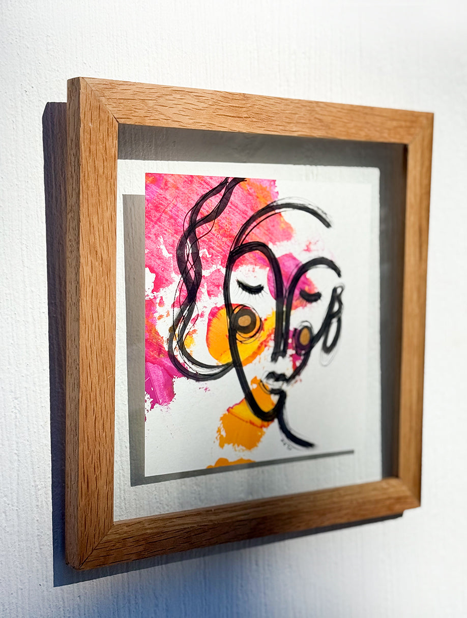 2li Ahşap Çerçeveli Resim | Orijinal İmzalı - 04