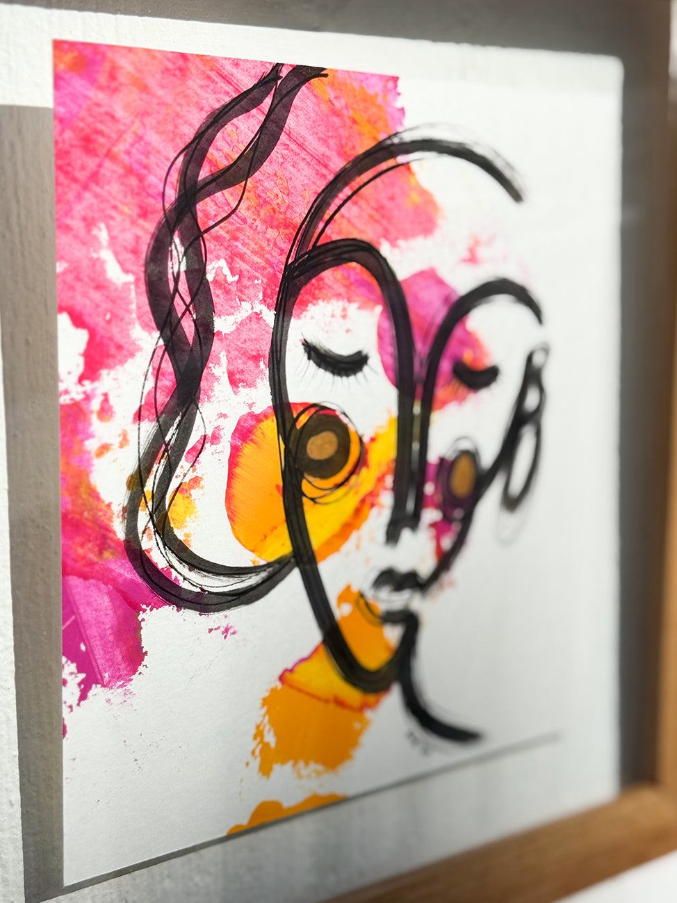 2li Ahşap Çerçeveli Resim | Orijinal İmzalı - 04