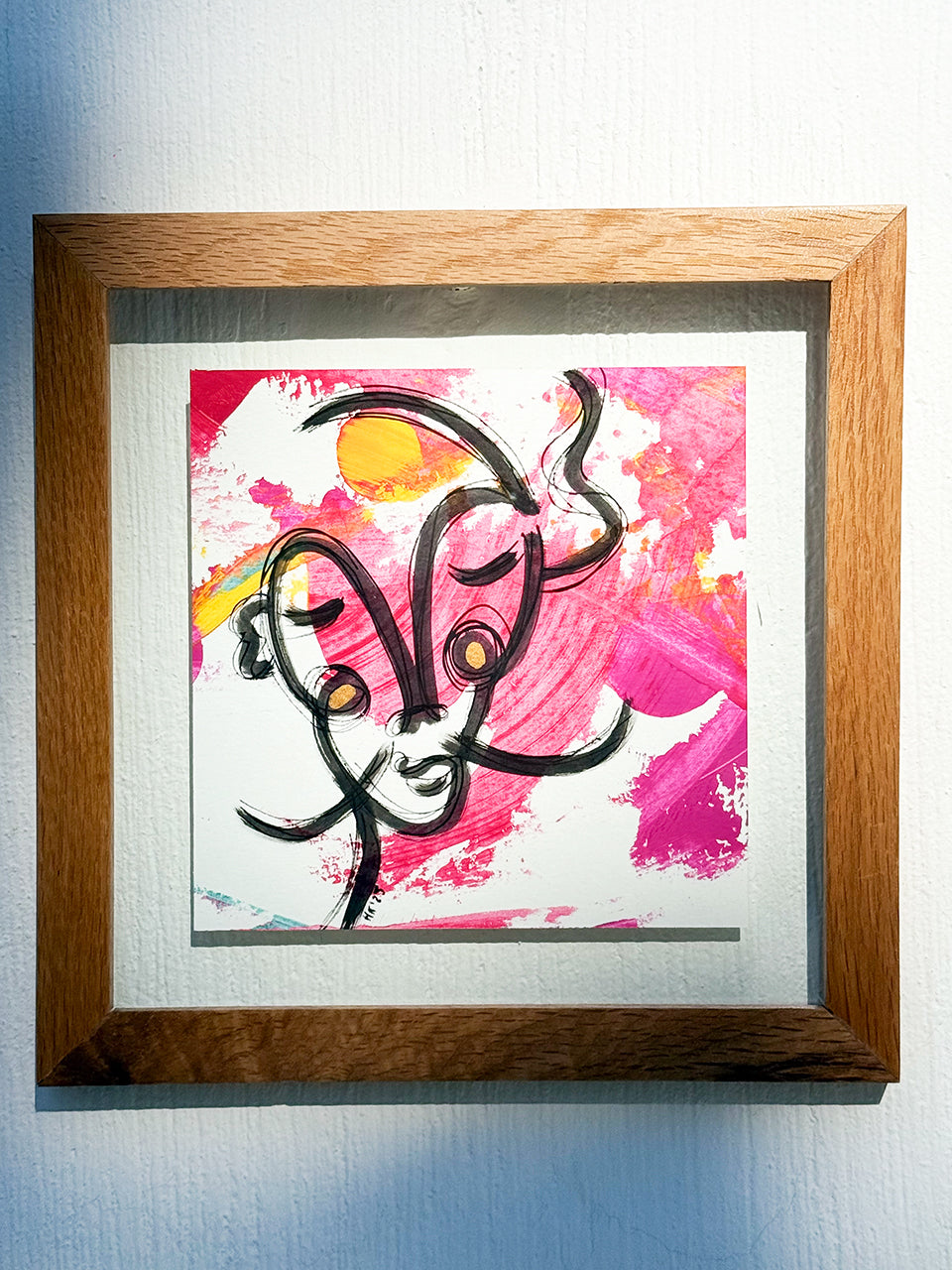 2li Ahşap Çerçeveli Resim | Orijinal İmzalı - 04