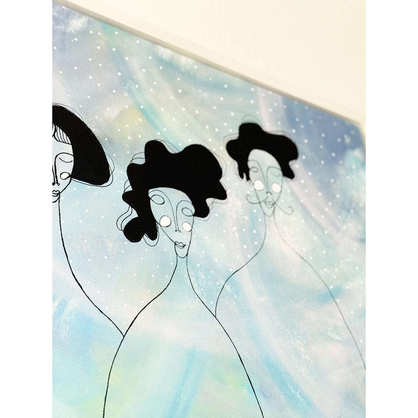 Canvas Color Portrait Series - 06