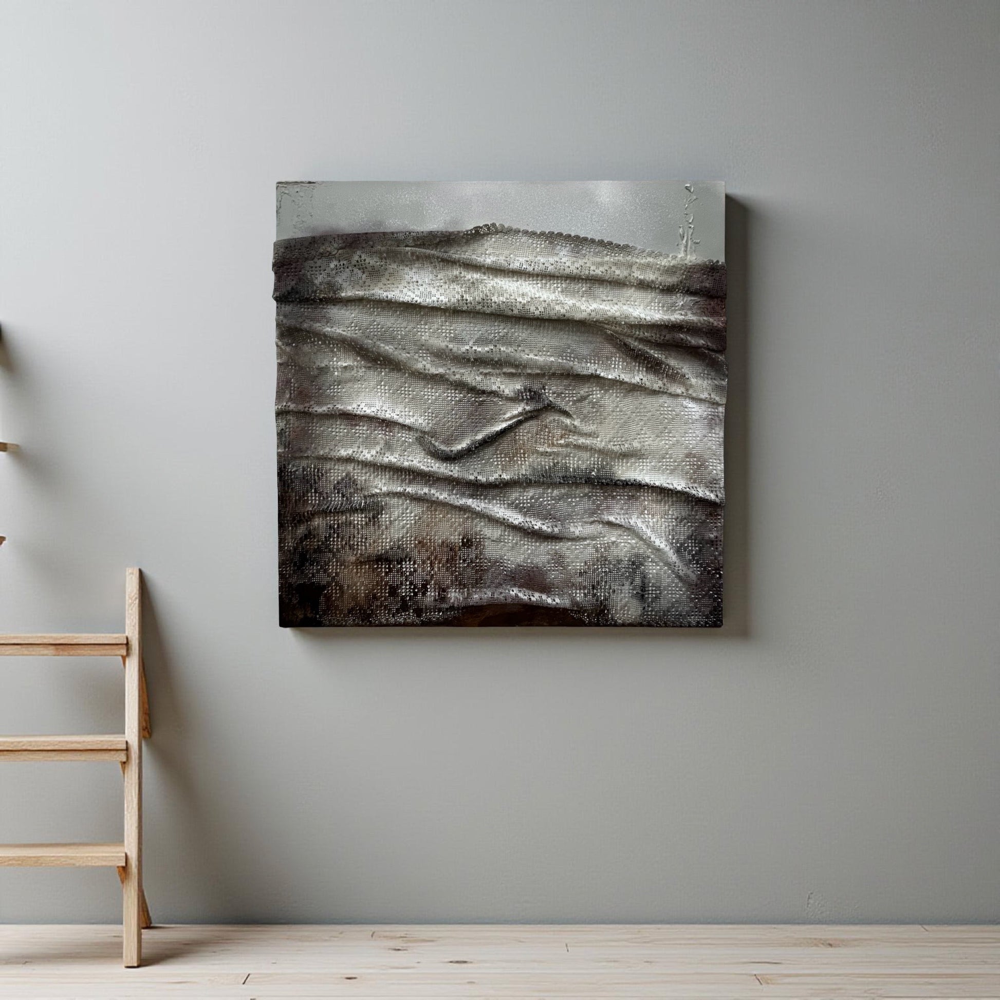 Soyut Dokulu Tablo Ix