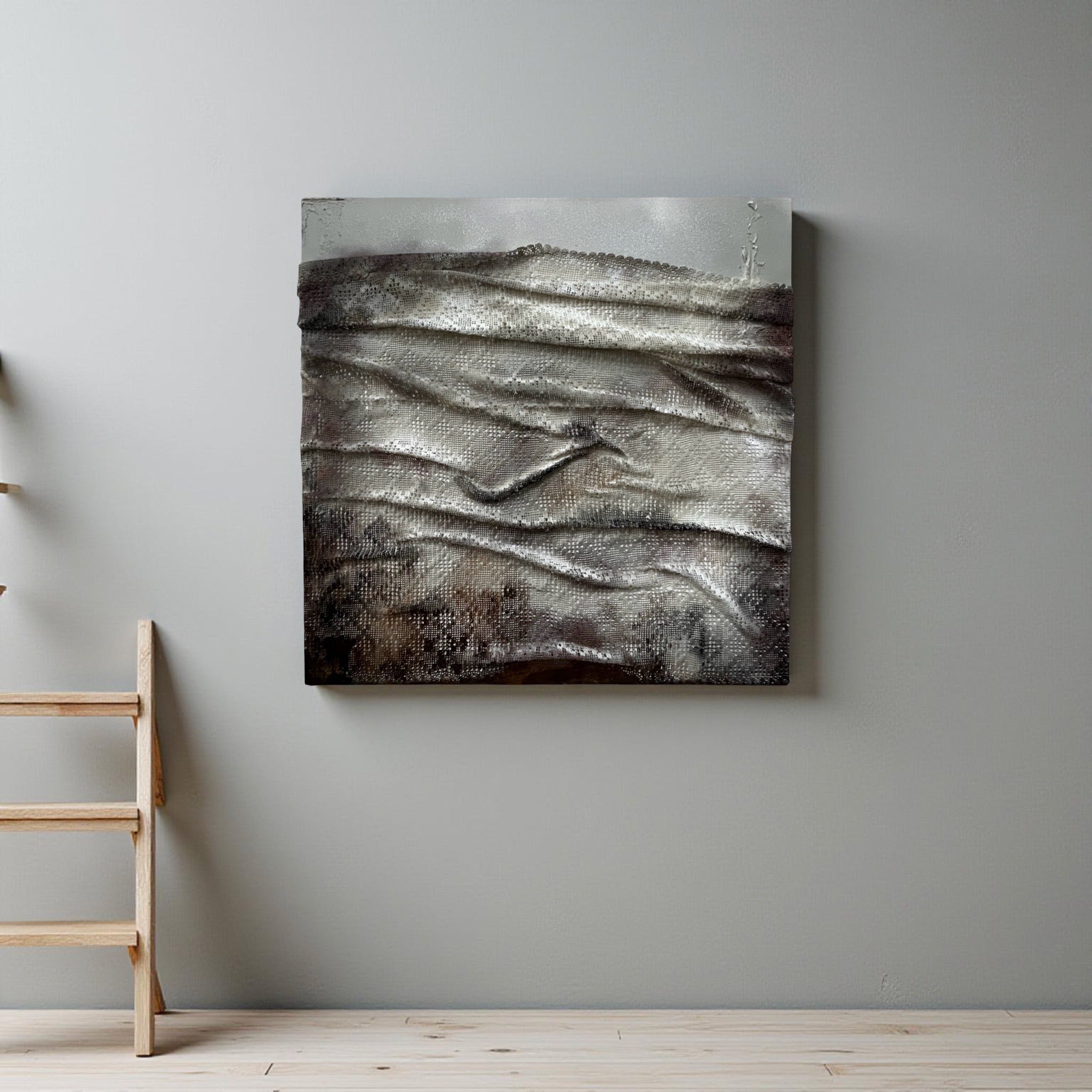 Soyut Dokulu Tablo Ix