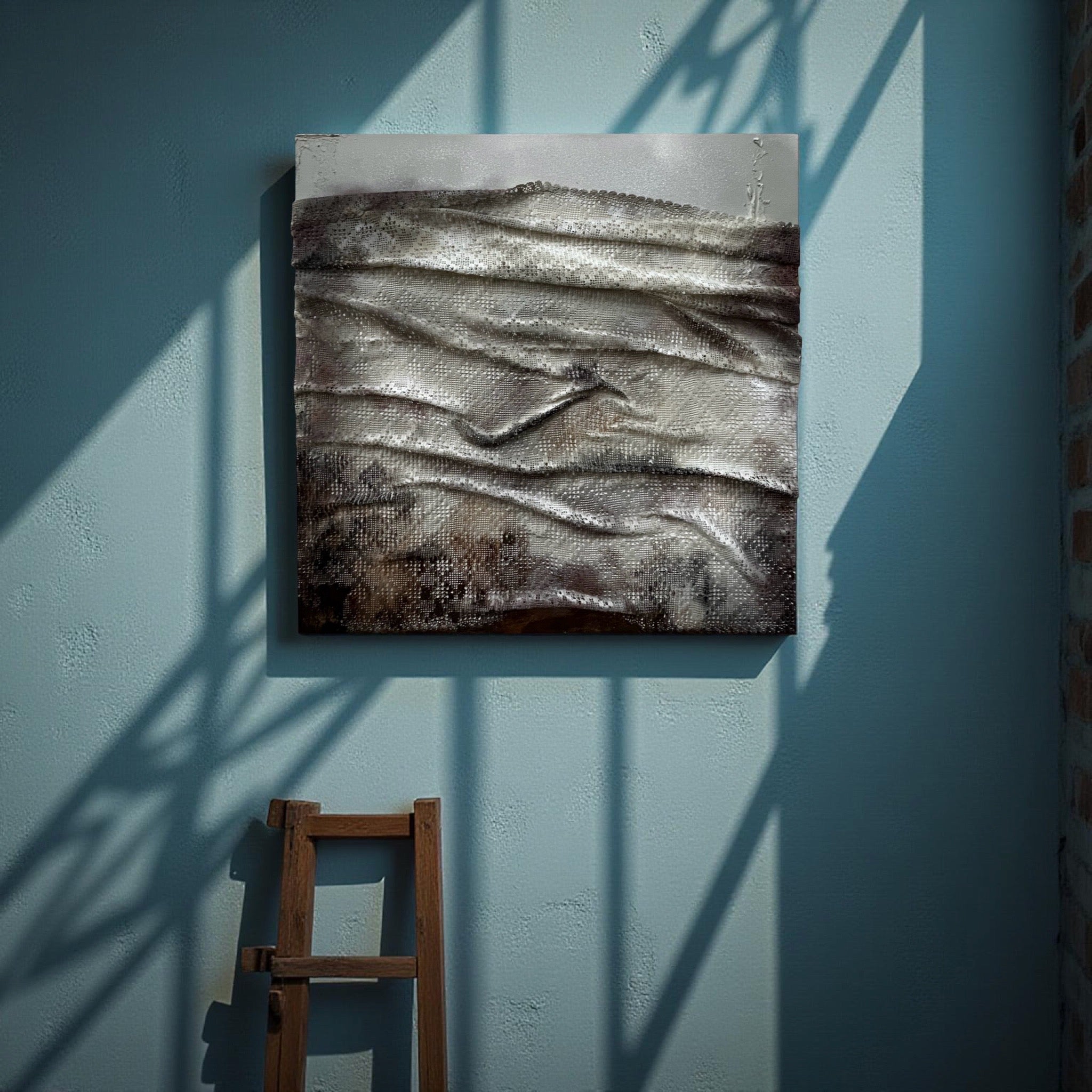 Soyut Dokulu Tablo Ix