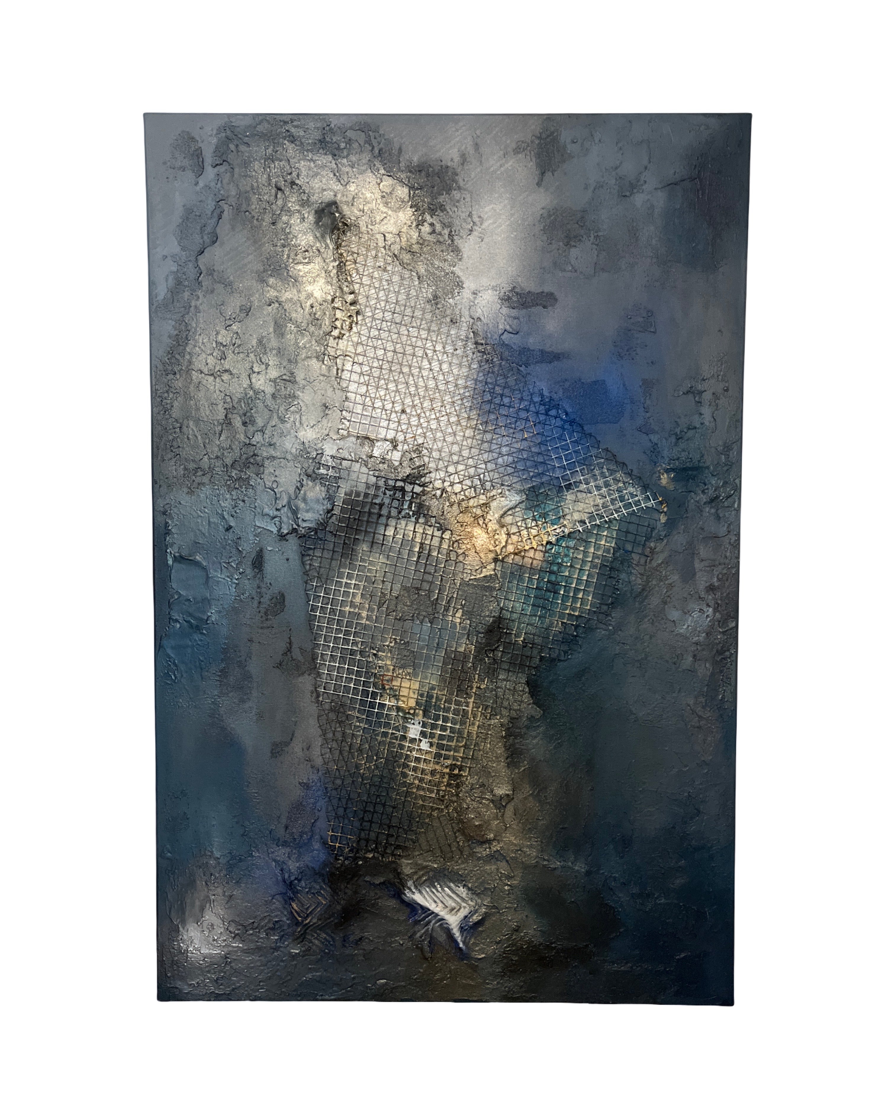 Soyut Dokulu Tablo Xv