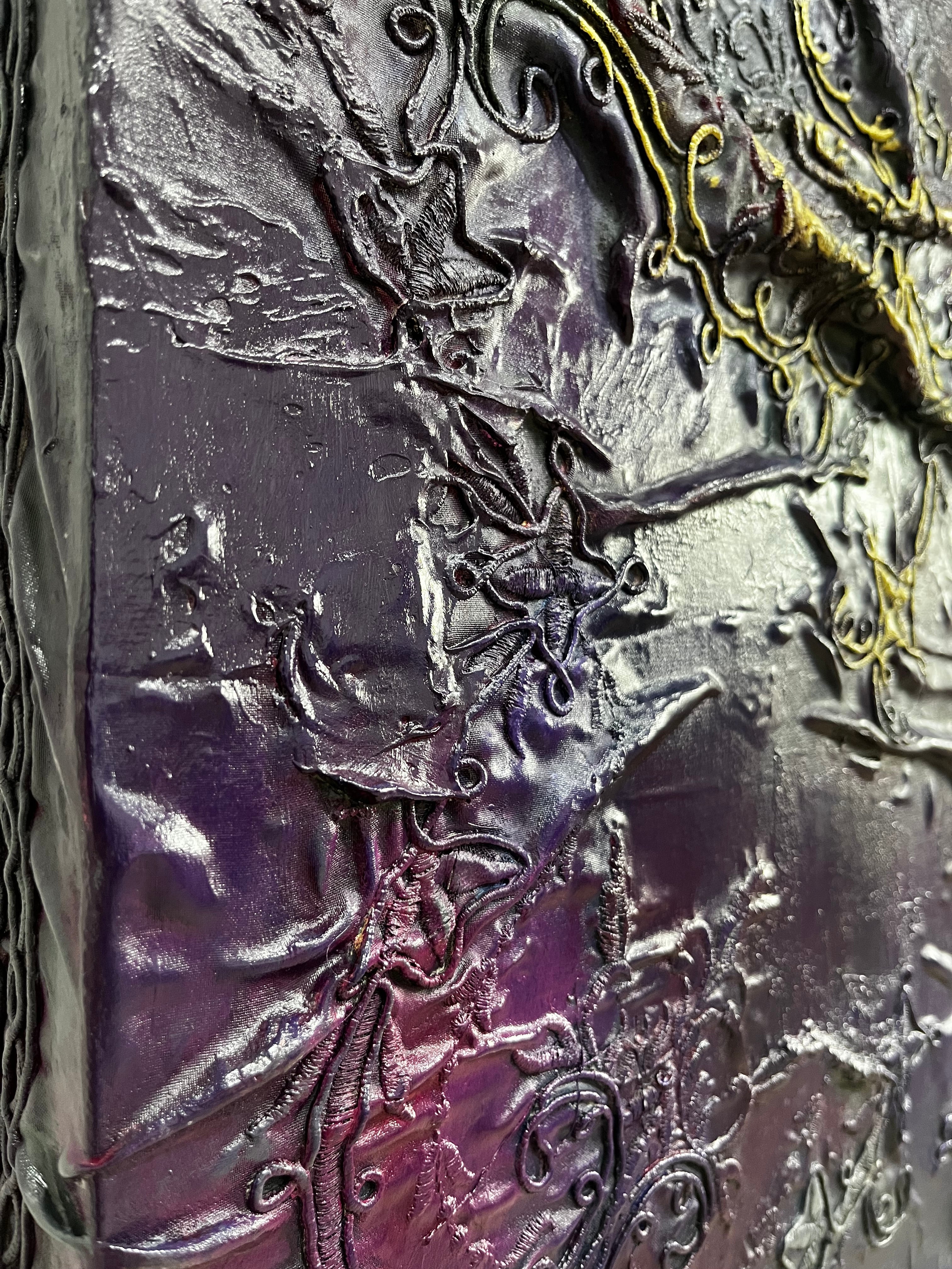 Soyut Dokulu Tablo Xii