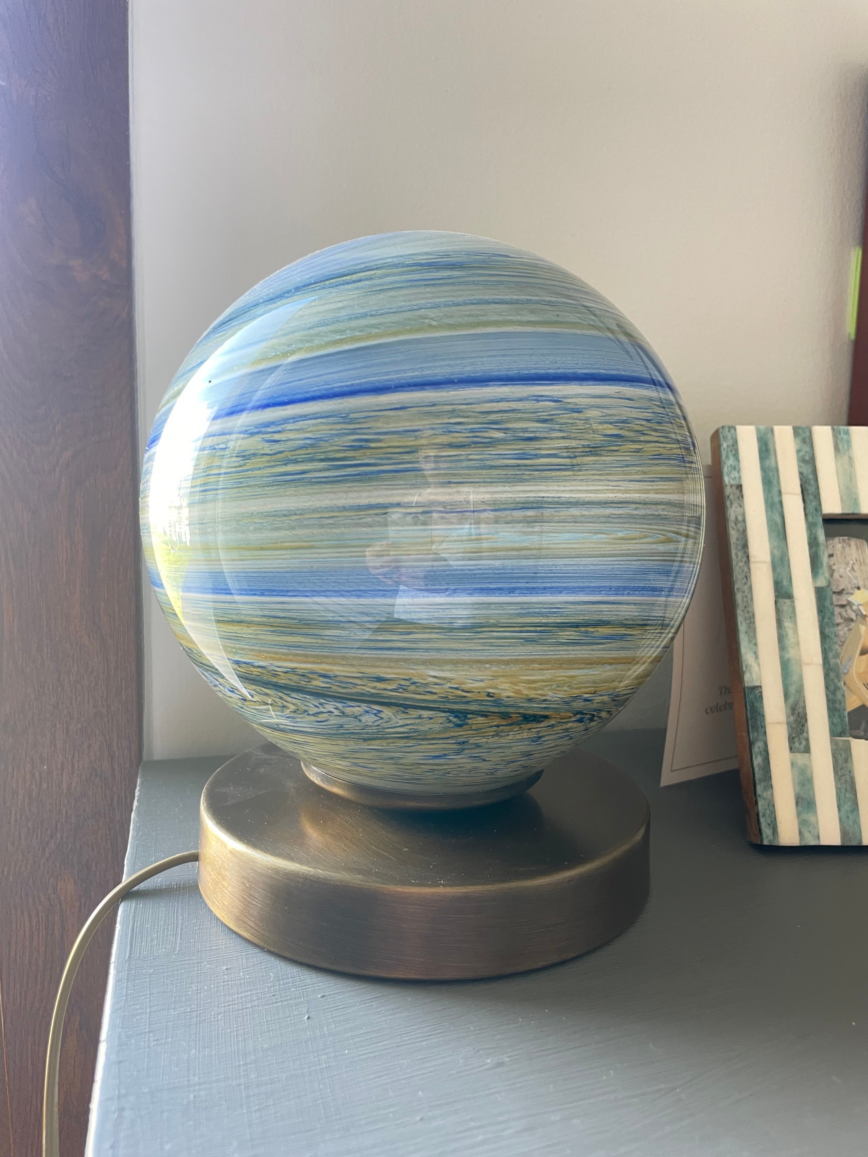 Jupiter, %100 El Yapimi  Masa Lambası