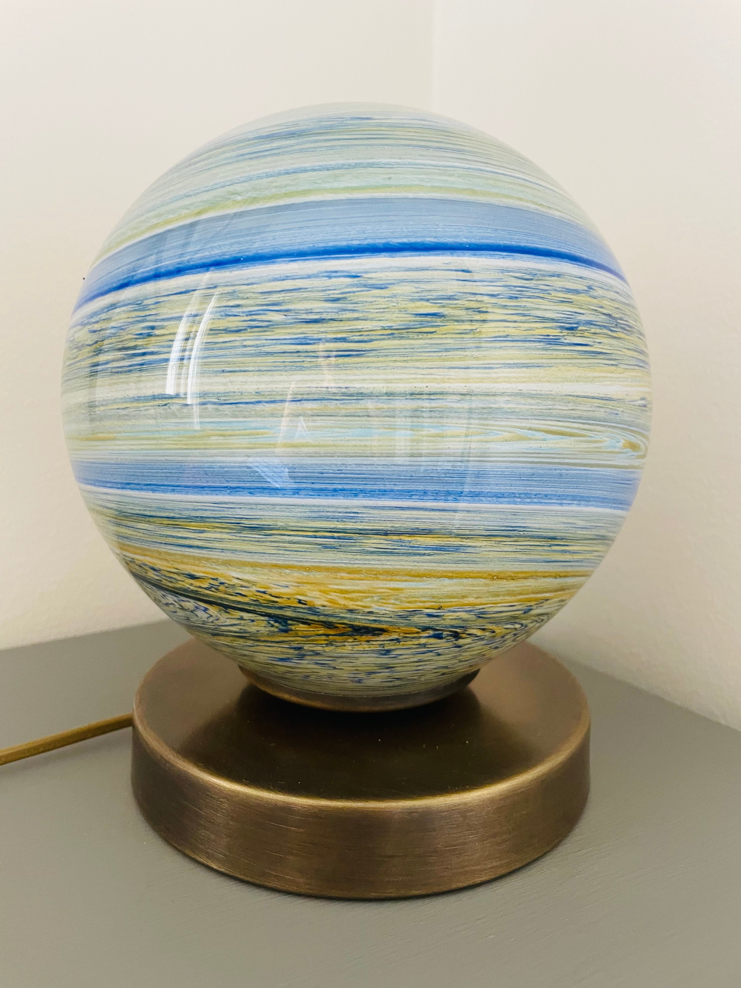 Jupiter, %100 El Yapimi  Masa Lambası
