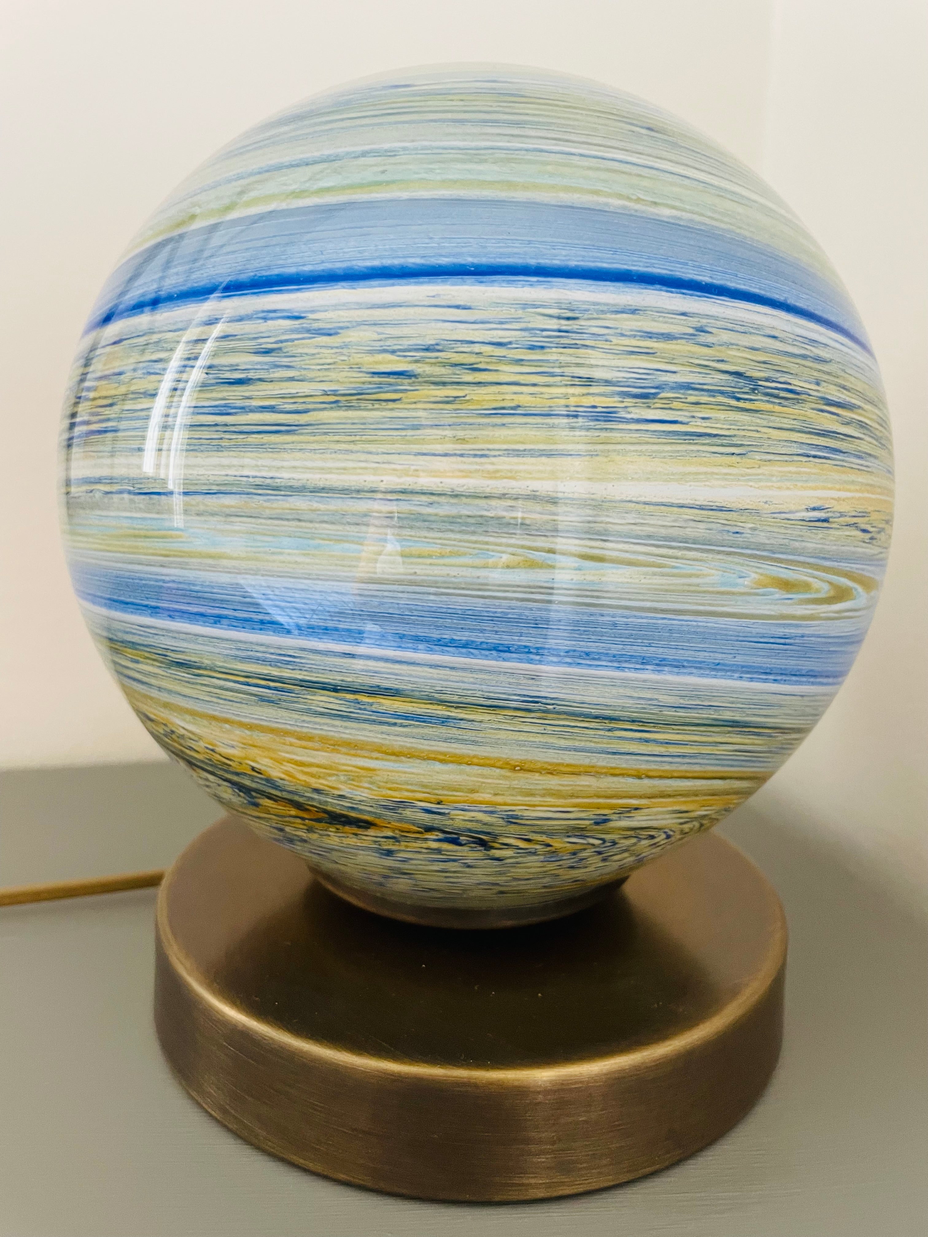 Jupiter, %100 El Yapimi  Masa Lambası