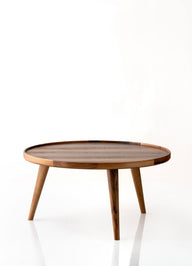 Çember Sehpa-Yan Sehpa-NOW FURNITURE-Açık Cila-NowShopFun