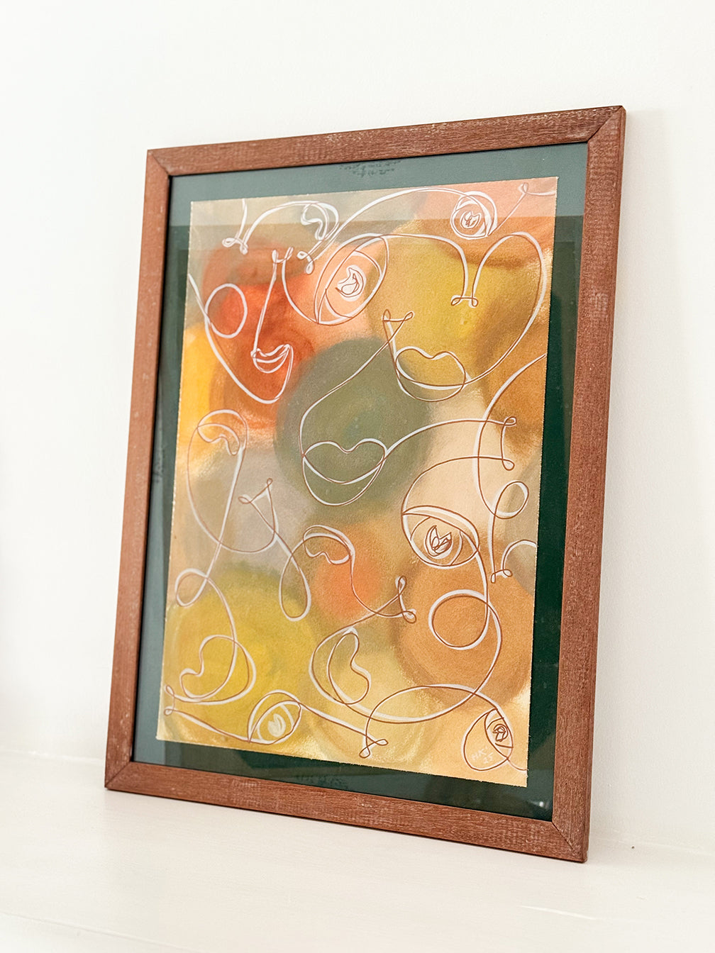 Ahşap Çerçeveli Resim | Orijinal İmzalı - 52