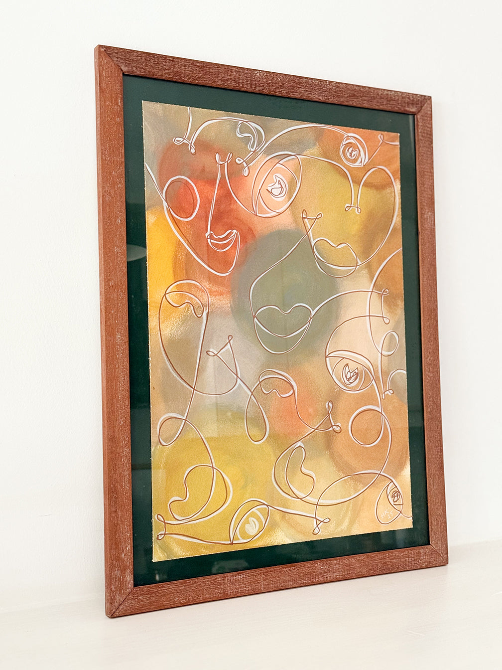 Ahşap Çerçeveli Resim | Orijinal İmzalı - 52