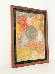 Ahşap Çerçeveli Resim | Orijinal İmzalı - 52