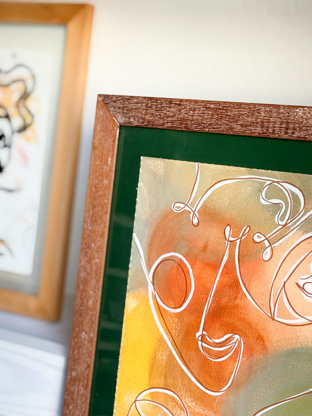 Ahşap Çerçeveli Resim | Orijinal İmzalı - 52