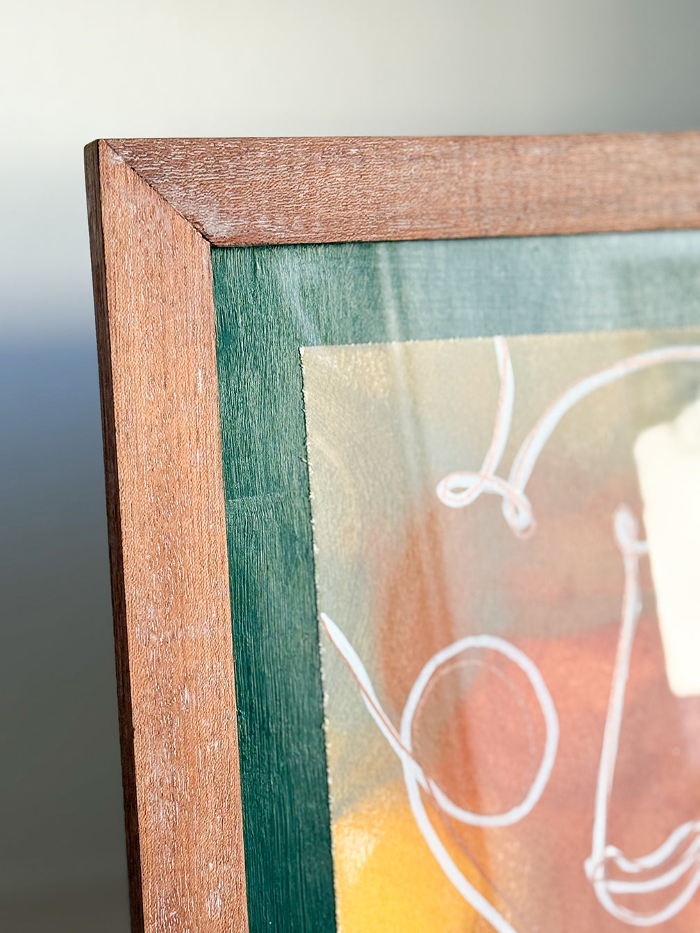 Ahşap Çerçeveli Resim | Orijinal İmzalı - 52