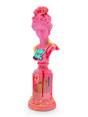 Venüs Heykeli | Pembe YES! Graffiti Pop Art Büst