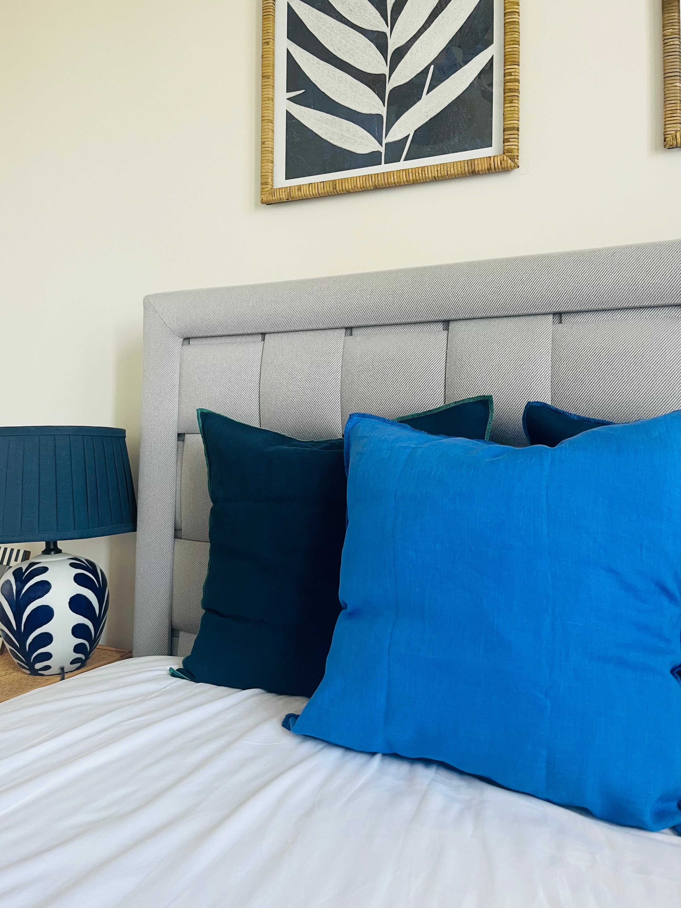 100% Linen Cushion Cover Set of 3