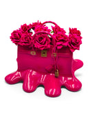 Melty Bag Vazo | Fuşya Eriyen Çanta Pop Art | Koleksiyon Tasarımı