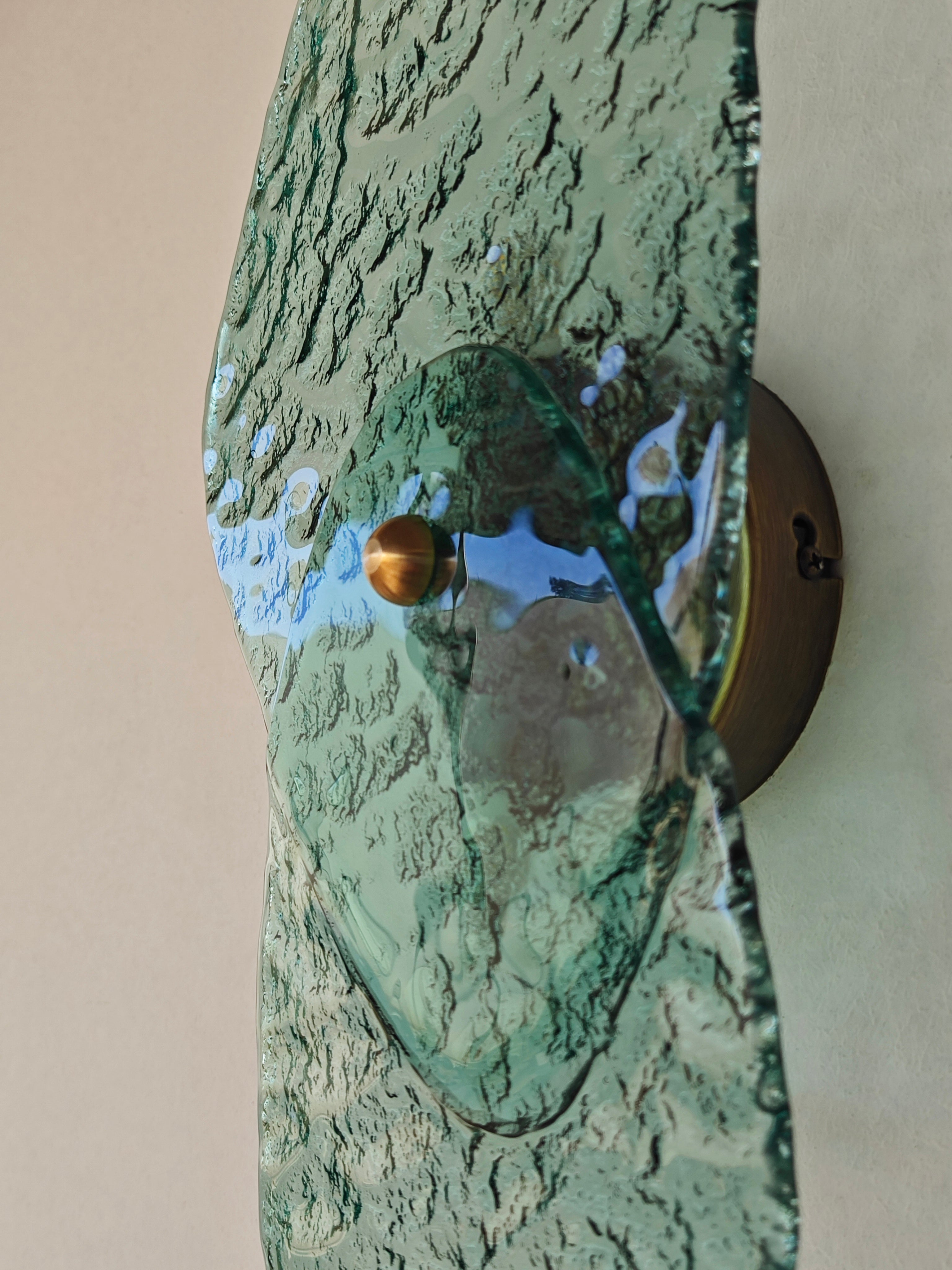 Farfalla El Yapımı Cam Aplik