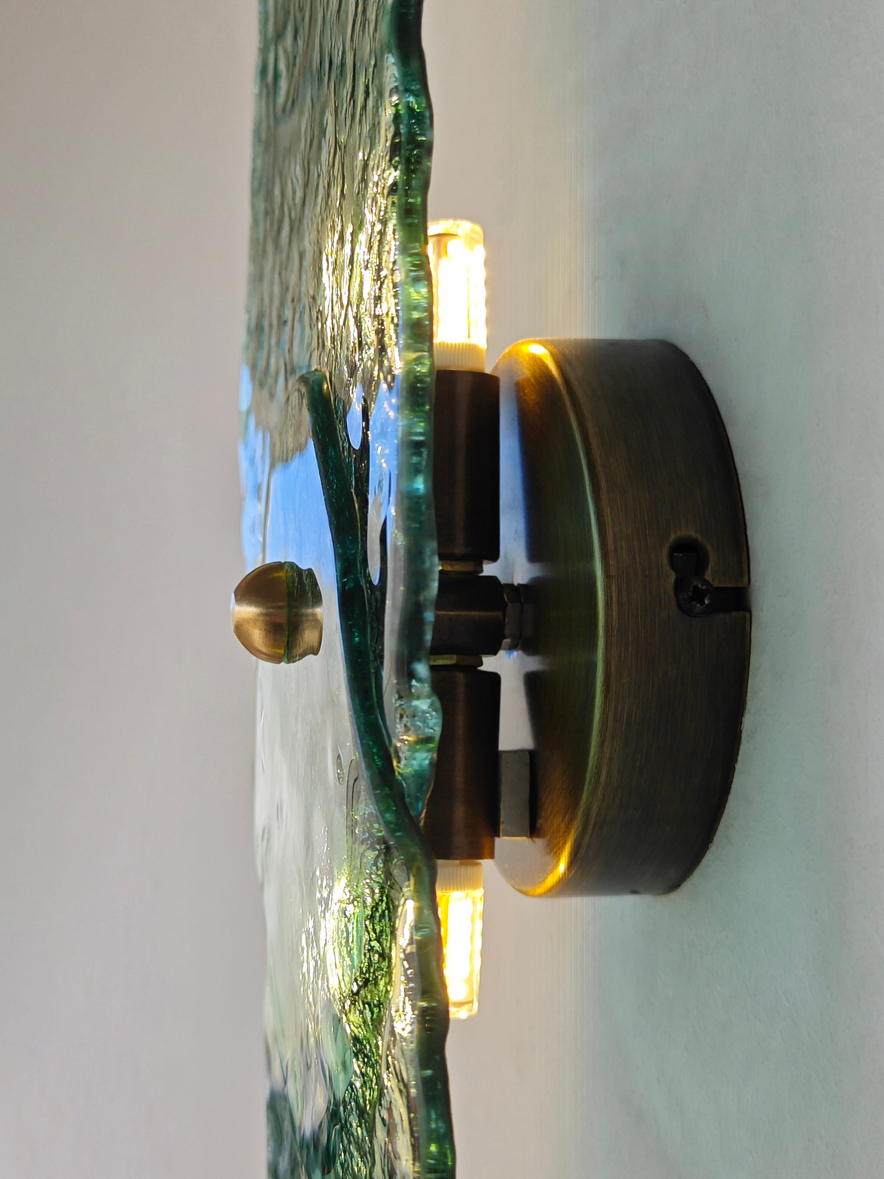 Farfalla El Yapımı Cam Aplik