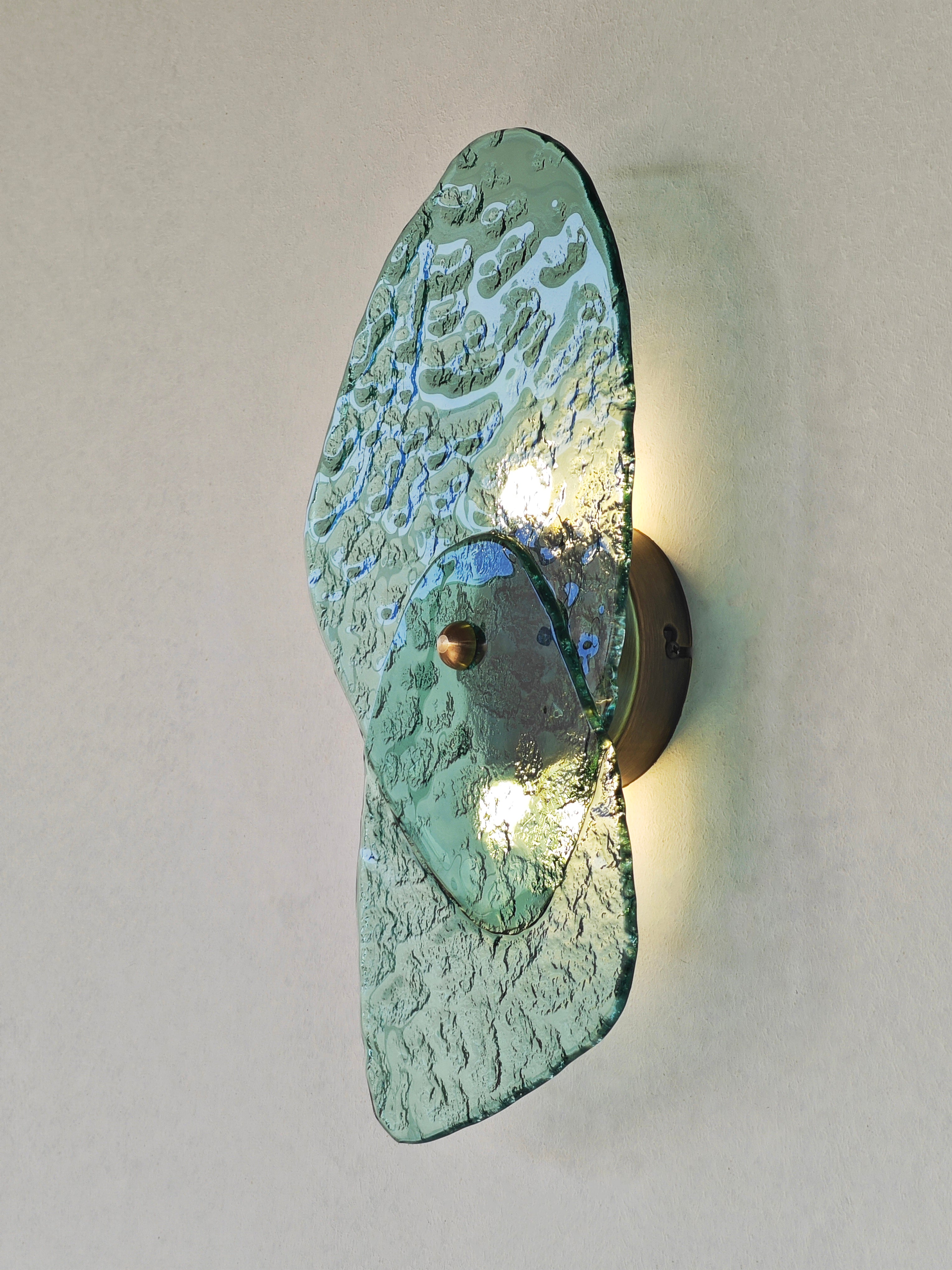 Farfalla El Yapımı Cam Aplik