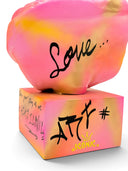 Marie Antoinette Heykeli | Pembe Graffiti & Pop Art Büst