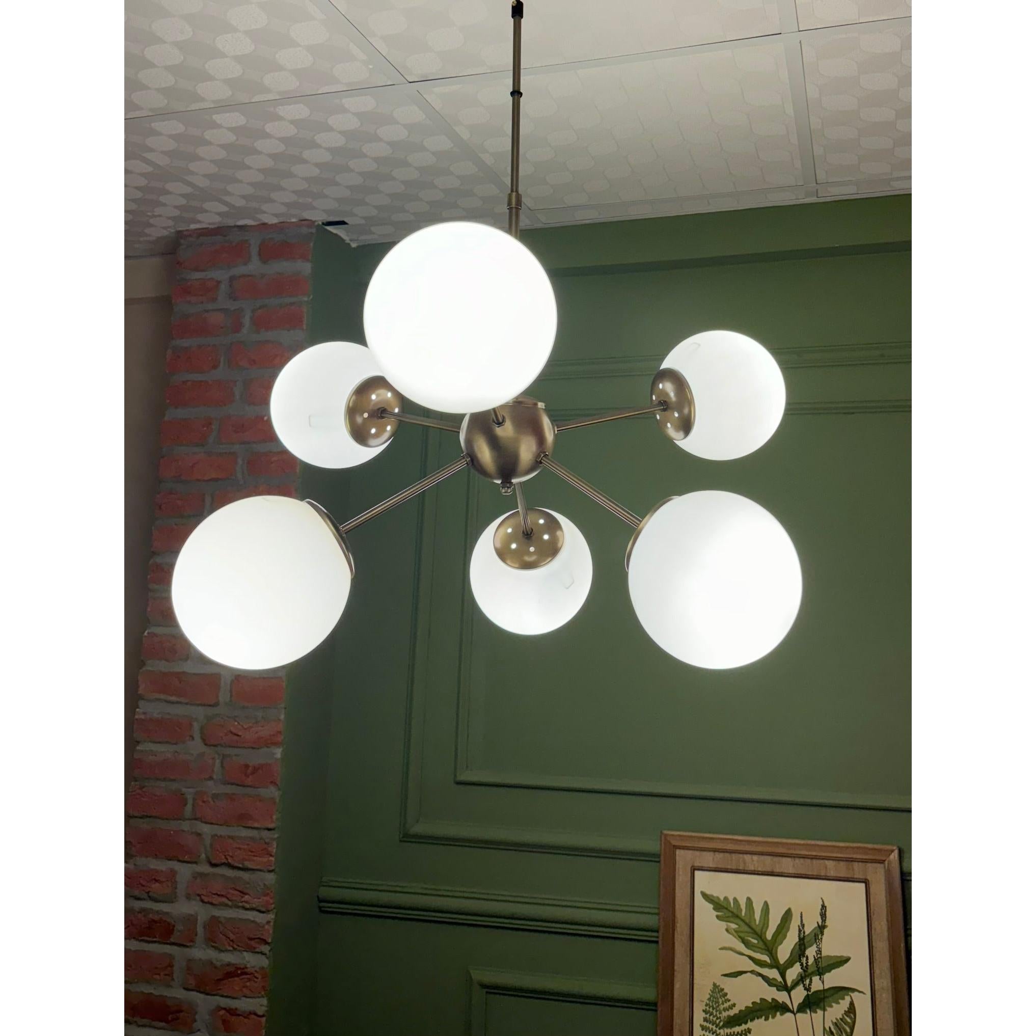 Hexagon Pirinç Avize