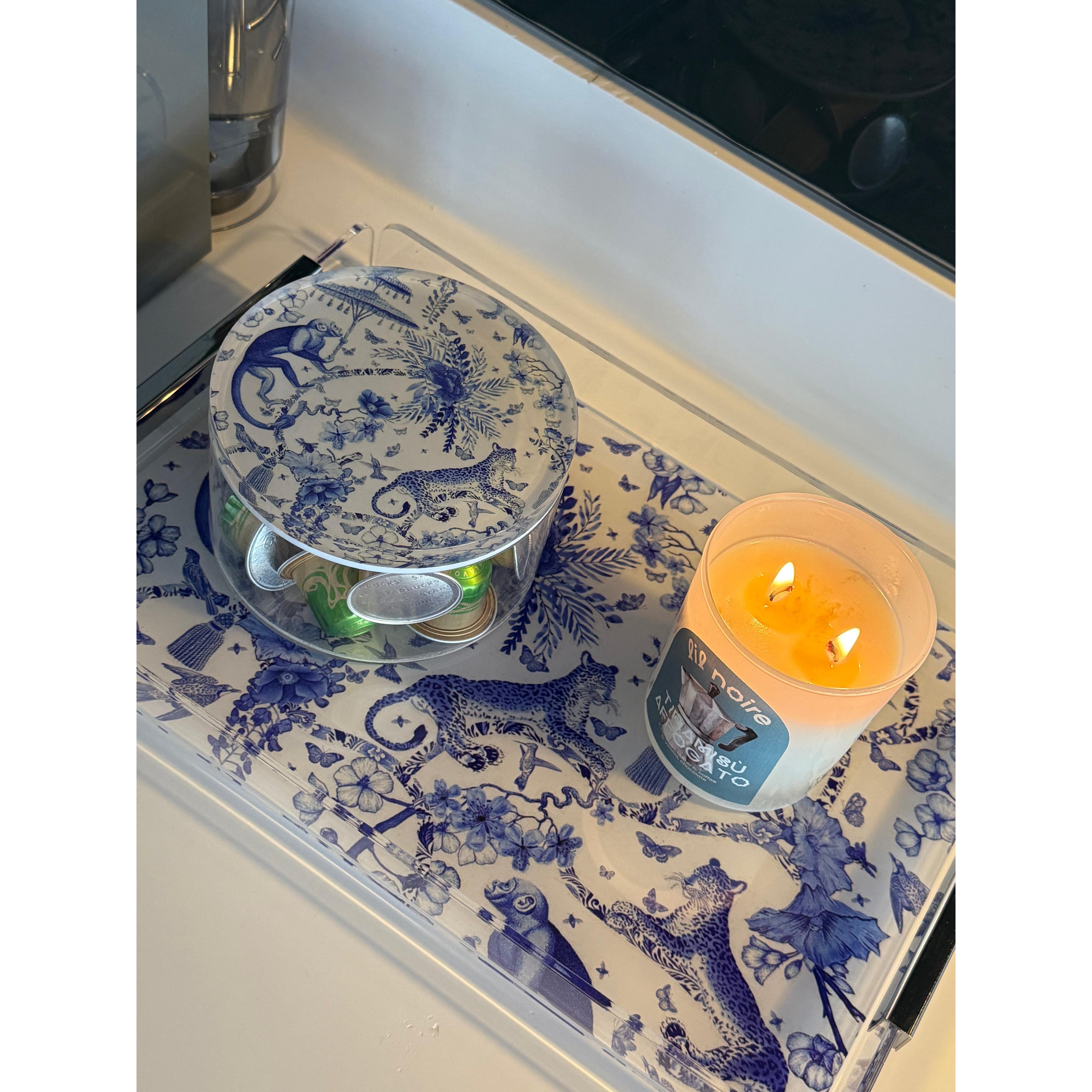 Mini Servis Seti - Bleu Blanc Lovers