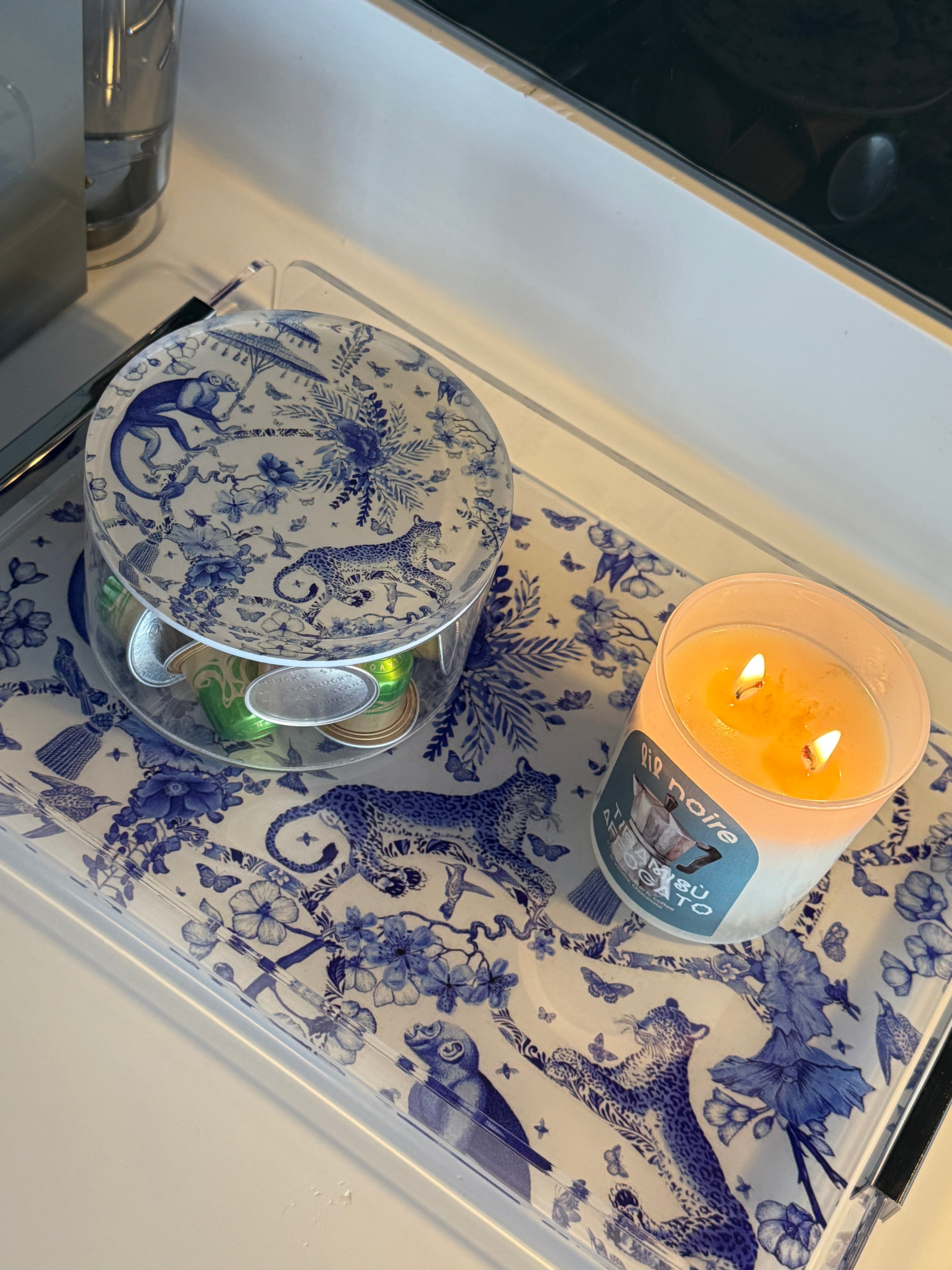 Mini Servis Seti - Bleu Blanc Lovers
