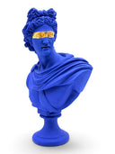 Marine Blue Apollo Heykeli