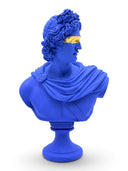 Marine Blue Apollo Heykeli
