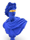 Marine Blue Apollo Heykeli
