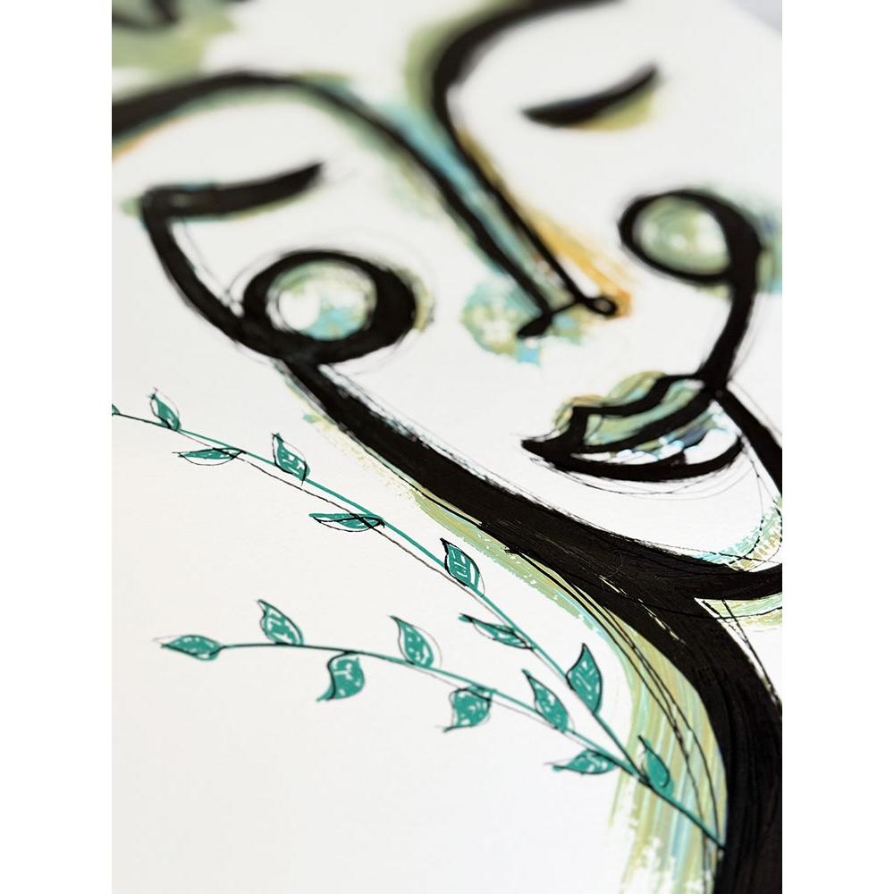 Resim Kağıdı Çizgisel Portre Serisi – 16