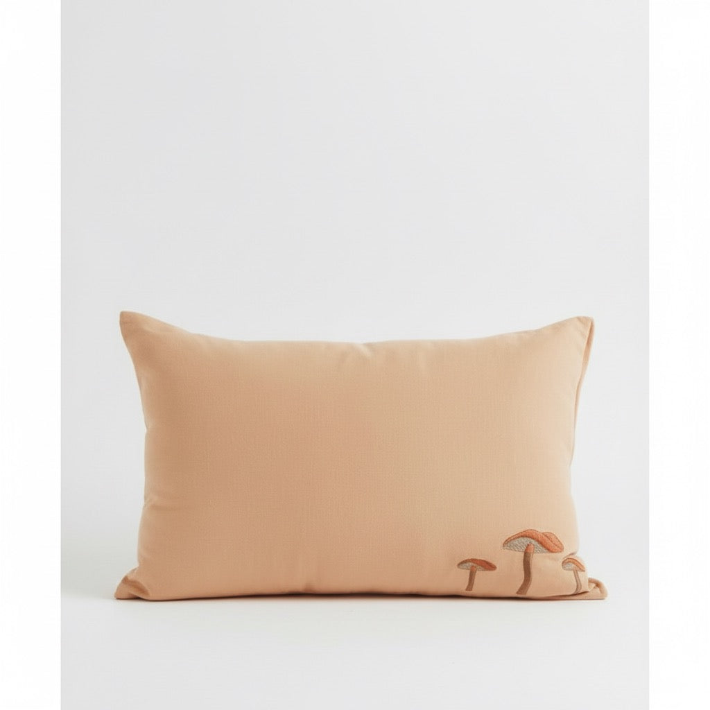 Mushroom, %100 Keten 2'Li Kırlent Kılıfı