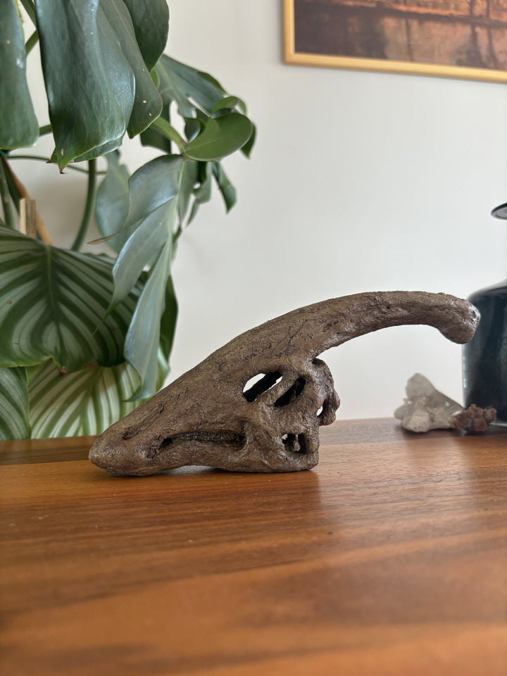 Parasaurolophus Mini Seramik Heykel