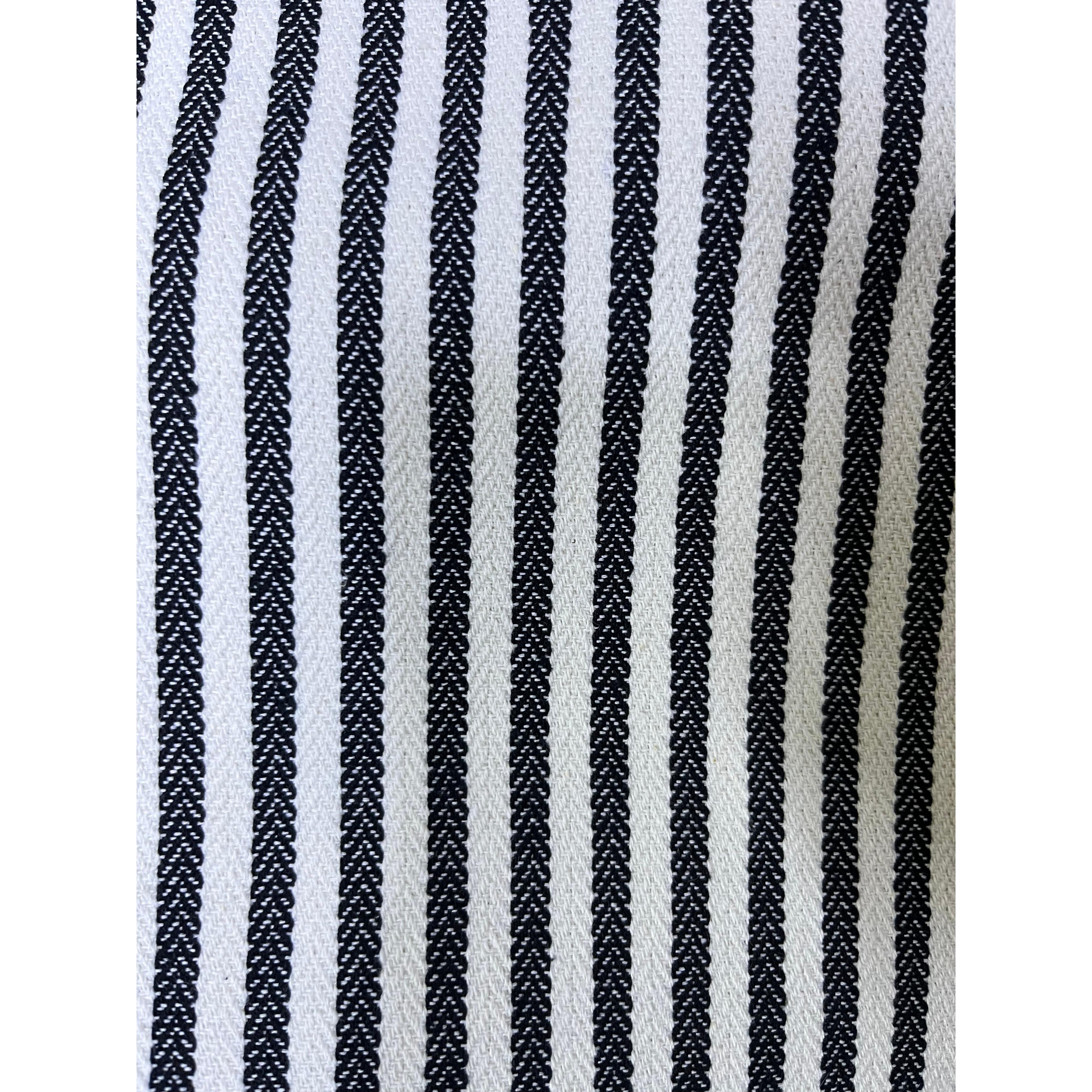 %100 Natural Pamuk  Çizgili Puf