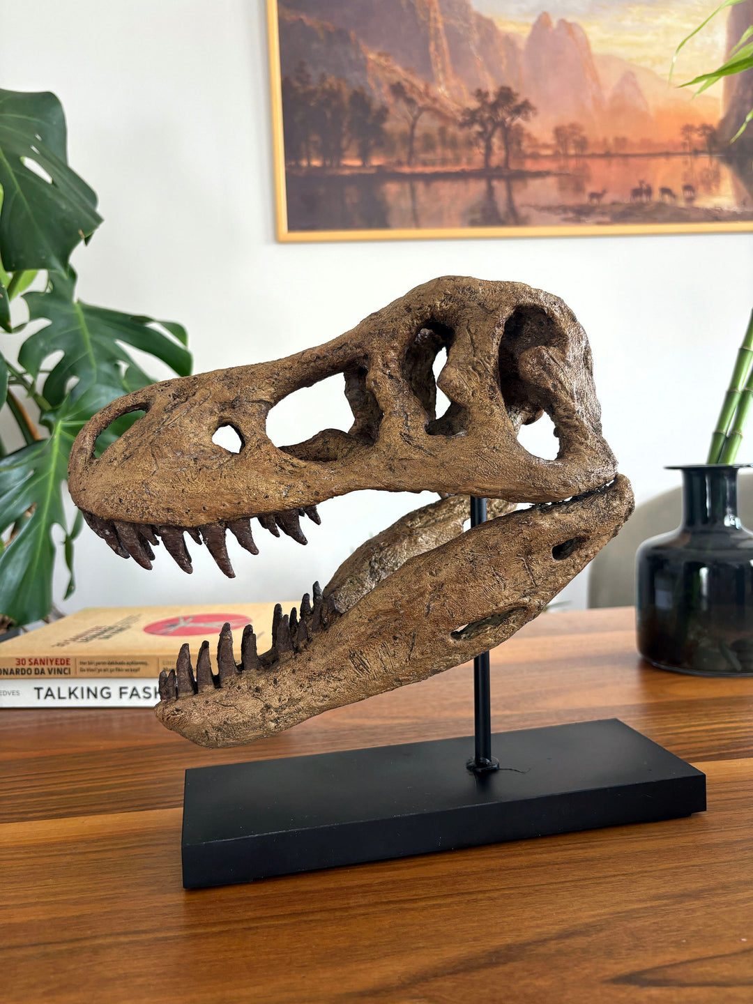 T-Rex Fosil Heykeli No.2