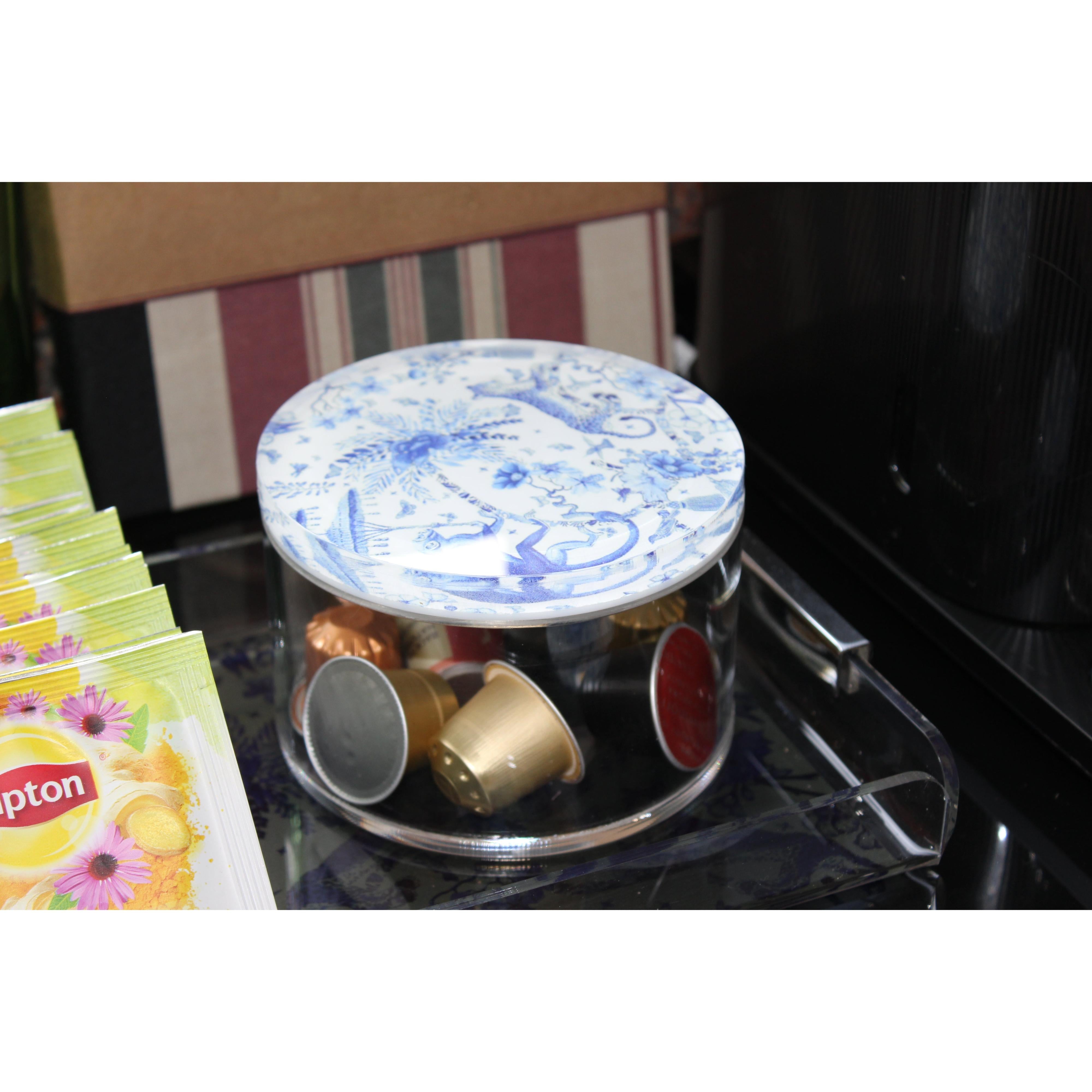 Mini Servis Seti - Bleu Blanc Lovers